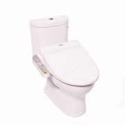 BÀN CẦU HAI KHỐI TOTO CS325DRW3 KÈM NẮP RỬA ĐIỆN TỬ WASHLET TCF6411A (220V)