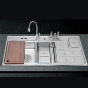 CHẬU INOX MALLOCA MS 8817