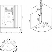 PHÒNG XÔNG HƠI ƯỚT GOVERN JS-103-BV